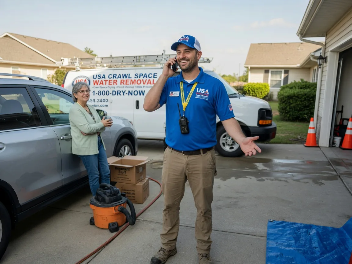 Crawl Space Water Removal Mcleansville, NC FAQs